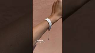 Просто удивительный материал✨❤️#jewelry#бисер#бисероплетение#бисероплетения#обучение