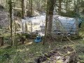 Bushcraft  yurt  wildcooking and friends  kaio bushcraft