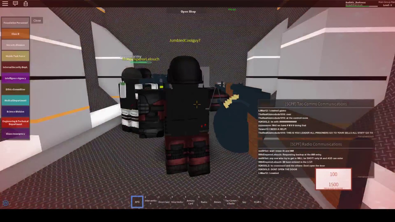 SCPF Roleplay [2] - YouTube