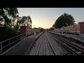 Driving the FIRST Circle Line train from Hammersmith Depot to King's Cross during Summer Solstice