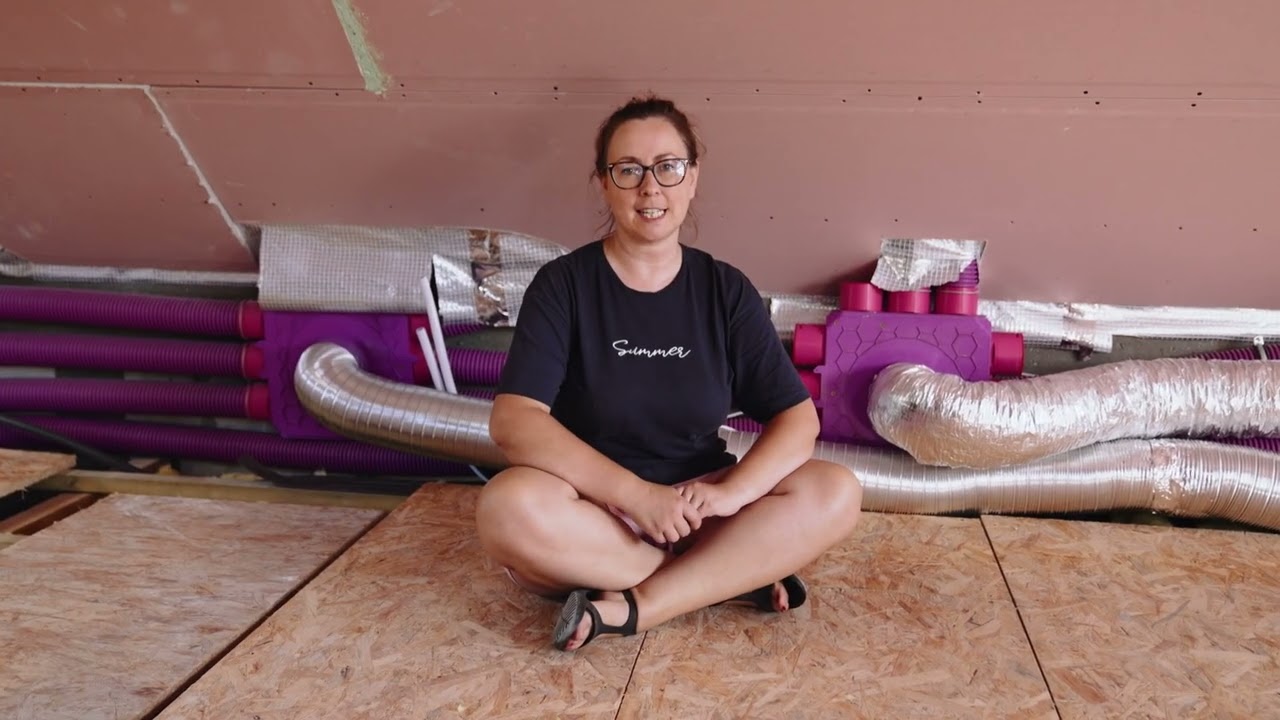 🌳 Modernes Lüftungssystem im Holzhaus 🏡💨 Frische Luft & Energie sparen! 🔧✨