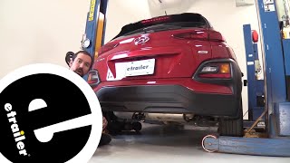 etrailer | Curt TConnector Vehicle Wiring Harness Installation  2020 Hyundai Kona