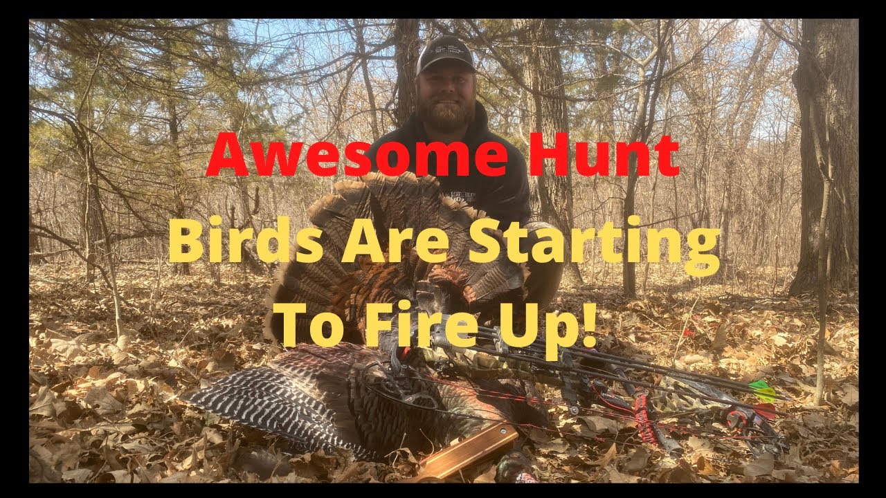 Nebraska Archery Turkey Hunt Episode 2 Damond Strikes The First
