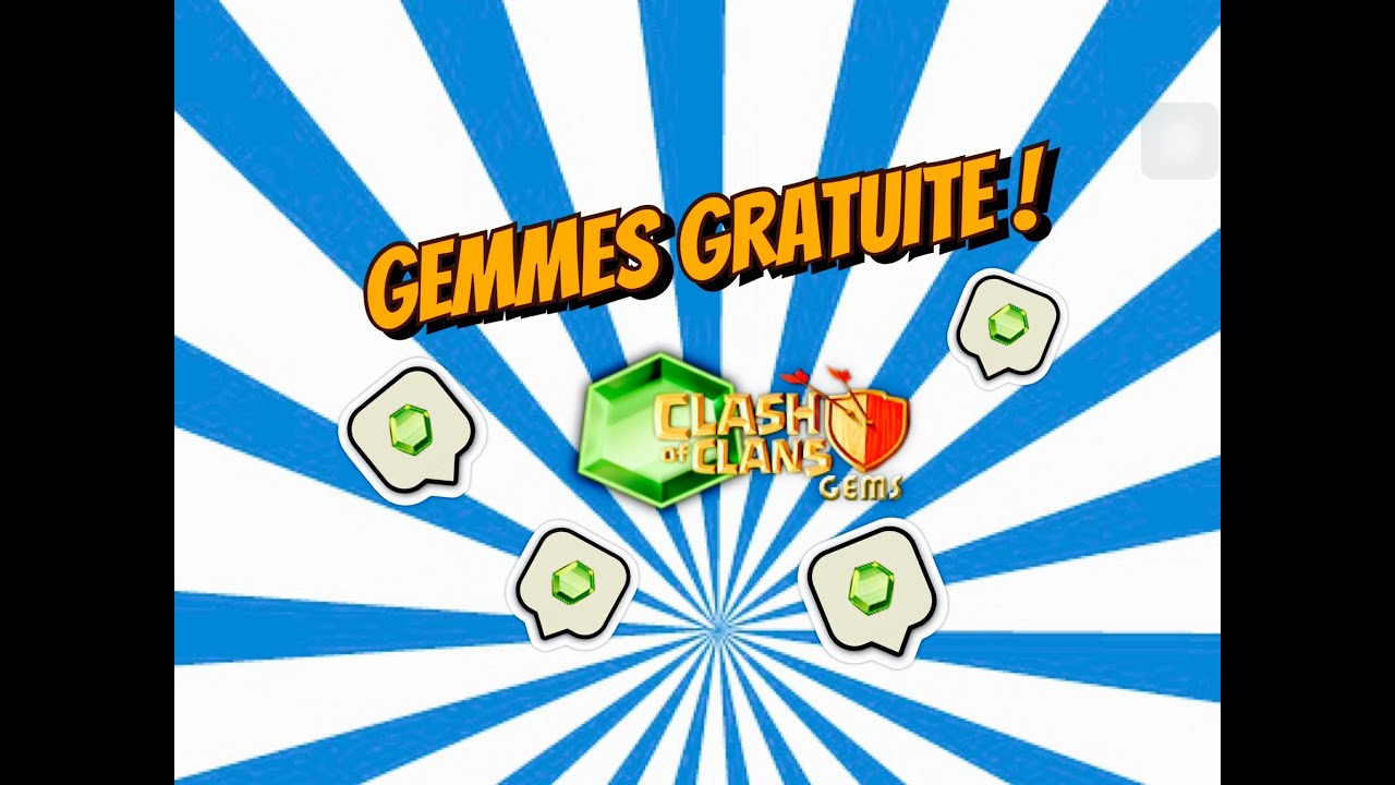 [Clash Of Clans] Avoir des gemmes GRATUITEMENT et LÉGALEMENT sur Clash