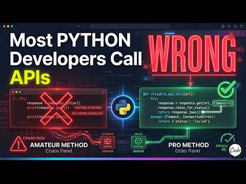 Most Python Developers Call APIs WRONG