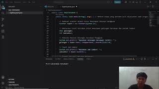 TUGAS 2 ALGORITMA DAN PEMOGRAMAN (MEMBUAT PROGRAM SEDERHANA GAJI KARYAWAN)