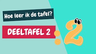 HOE LEER IK DE DEELTAFEL VAN 2 | TAFELS OEFENEN