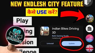 New City Feature How To Use😍 Indian Bike Driving 3D New Update Private JET Code | KXP VINEET YT screenshot 1