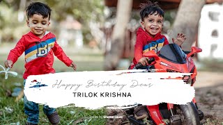 TRILOK KRISHNA | Birthday Special  video | Happy Birthday Dear | Team Shutter Count | Kurumba