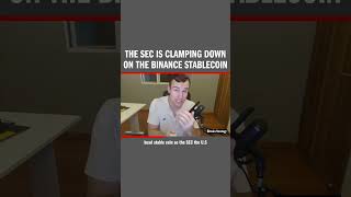 The SEC is clamping down on the Binance stablecoin