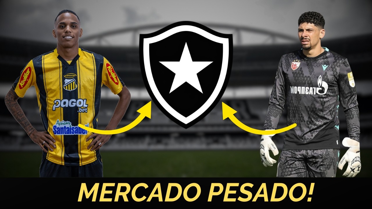 🚨 BOMBA: BOTAFOGO ATROPELA RIVAIS POR DANTAS E DEFINE CHEGADA DE NOVO GOLEIRO EM 2026!