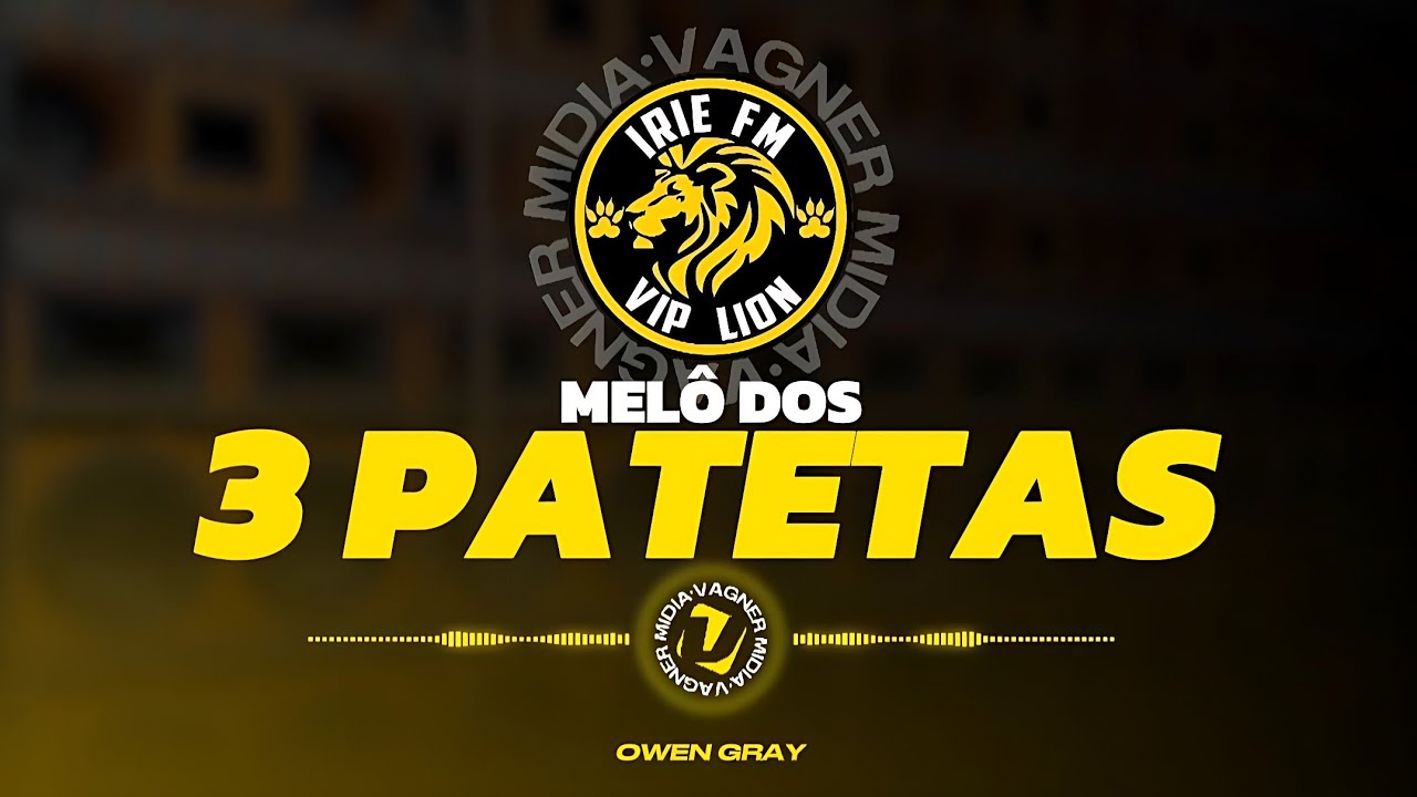 MELÔ DOS 3 PATETAS - IRIE FM VIP LION - OWEN GRAY