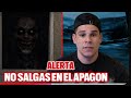 Alerta no salgas si hay un apagón