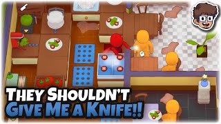 They Shouldn't Give Me a Knife! | Cooking Roguelike | PlateUp!