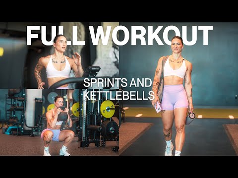 FULL KILLER CONDITIONING WORKOUT SPRINTS AND KETTLEBELLS