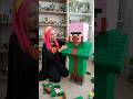 NÃO exploda o VILLAGER minecraft LEGO senão... #shorts #minecraft #villager