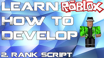 How To Script A Rank Leaderboard