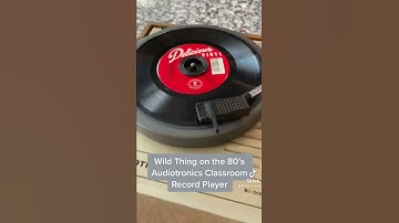 Thumbnail of What all kids of the 80’s wanted to play on the school’s clunky record player! 🤣 #vinyl #records