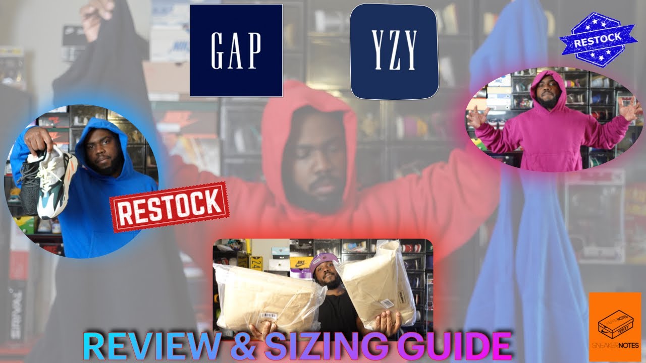 YEEZY GAP PERFECT HOODIE RESTOCK REVIEW & SIZING GUIDE YouTube