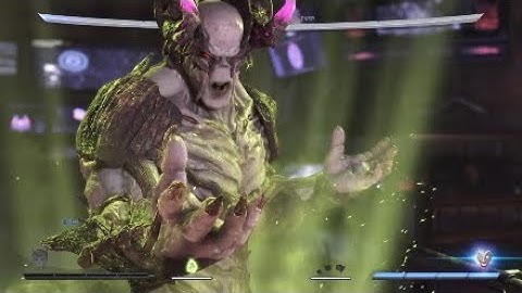 Injustice 2 Swamp Thing Midscreen Combos