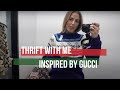 THRIFT WITH ME INSPIRED BY GUCCI