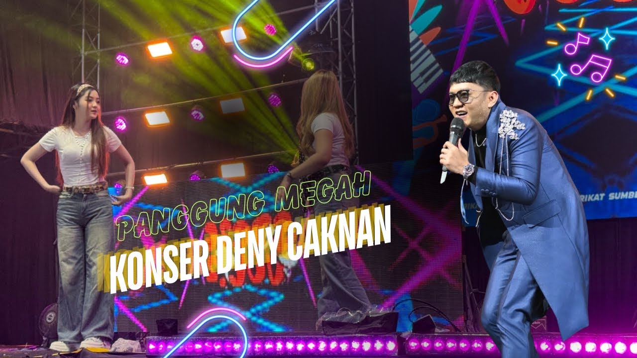 MEWAH SEKALI‼️PANGGUNG KONSER DENNY CAKNAN DI SUMBERSEWU BANYUWANGI 