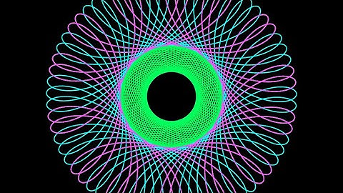 Making Flowers Designs with SPIROGRAPH RULER is at Another Level