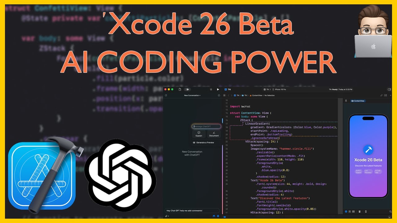 Xcode 26 Beta Unleashed: освойте инструменты ИИ для ускорения разработки iOS
