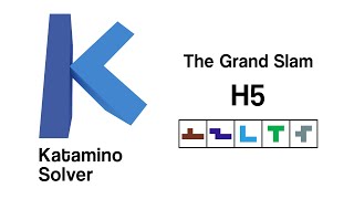 #Katamino - how to solve Level: The Grand Slam - H5