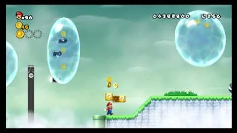 New Super Mario Bros. Wii - Star Coin Location Guide - World 7-2 | WikiGameGuides