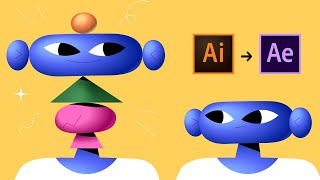 Animating A Simple Character In After Effects - Animation Tutorial