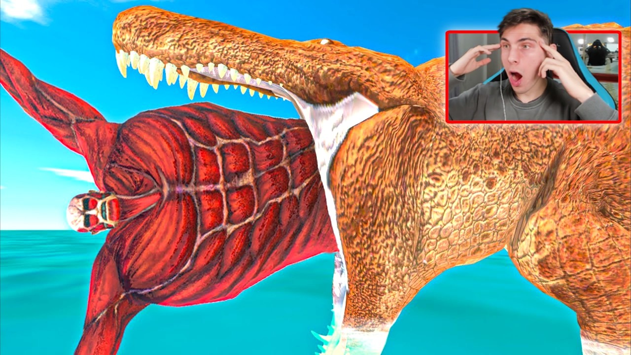 MOMENTOS DIVERTIDOS DEL TITAN COLOSAL - ANIMAL REVOLT BATTLE SIMULATOR