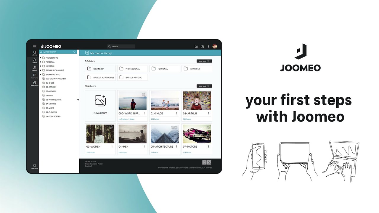 Your first steps with Joomeo - YouTube