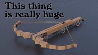 Da Vinci's Giant Crossbow - More Interesting Design Than You May Think