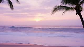 Gentle Weather Ambience | Loopable Animated Background for Relaxation - Crashing Waves 2