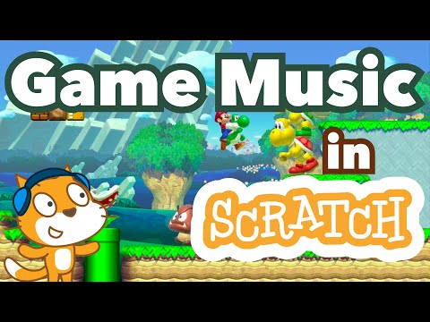 How to Make a Game in Scratch with Background Music | Tutorial