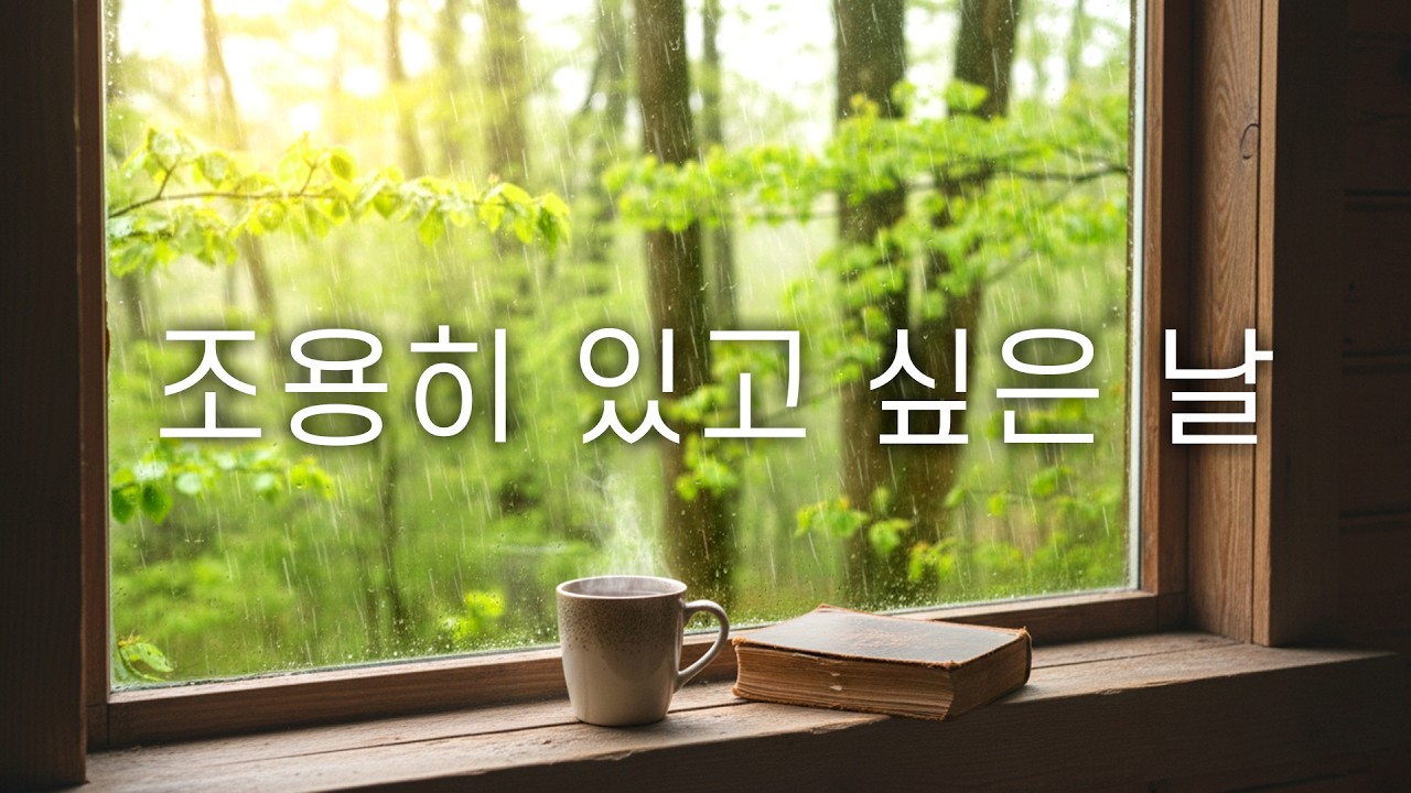 비 오는 봄날, 창가에서 듣는 잔잔한 피아노 | Relaxing Piano🎧 카페, 힐링, 집중, 독서, 휴식, BGM