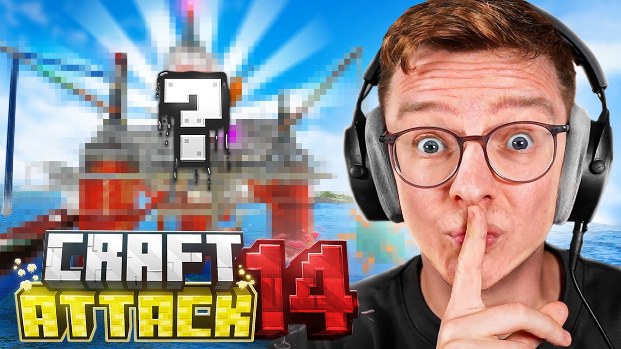 ICH PLANE MEINE XXL CRAFTATTACK 14 BASE! 🤯