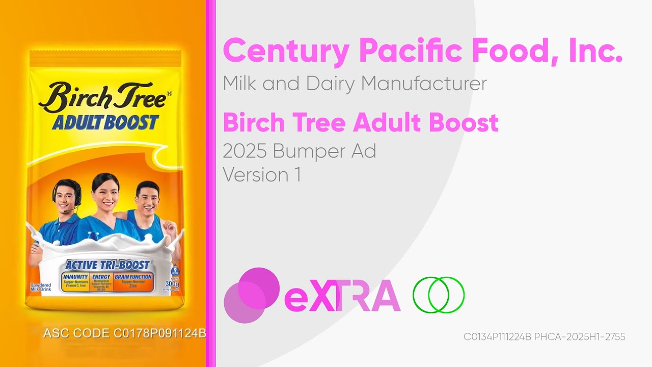 Birch Tree Adult Boost Bumper Ad 2025 (Philippines, Version 1) [ST ...