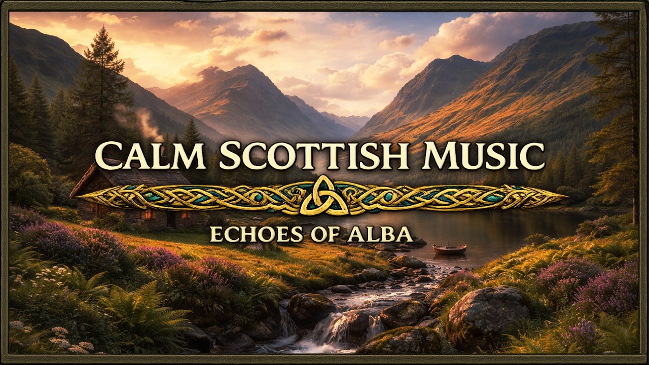 Scottish Highlands Soundscape｜Peaceful Melodies & Serene Highland Scenery