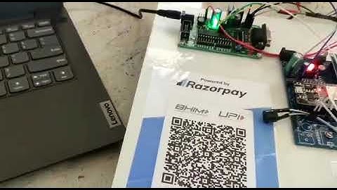 UPI Ticket Printing Machine #Razorpay #Esp32 #firebase #Payment #Api #Arduino #paytm #phonepe