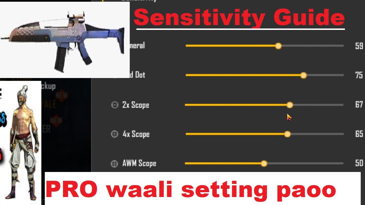 The Best sensitivity ....of pro players - YouTube