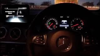 Mercedes Night Drive Car Status | Car Story | HD #carstoryinstagram #carstatus #shorts #