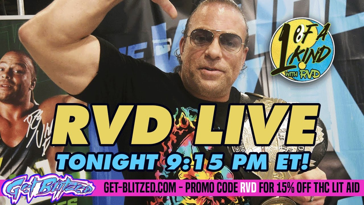 Rob Van Dam LIVE: 5/2 at 9:15 PM ET