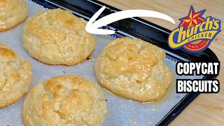 Homemade Church's Honey Butter Biscuits! | Copycat