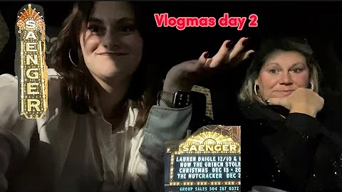 Trip To The Sanger Theatre in NOLA | Vlogmas day 2