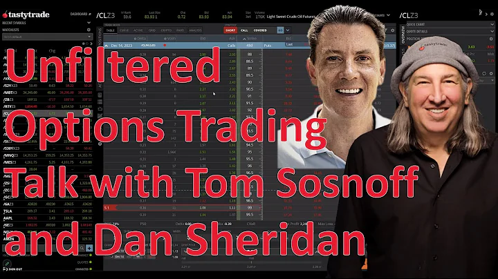 Unfiltered Options Trading Talk | Tom Sosnoff & Dan Sheridan
