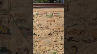 1946 Hugh Robertson 'The Main Line - A Historical Map of the Outlying Region'