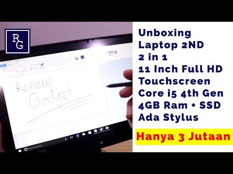 3 Jutaan dapat Laptop 2in1, Core i5, SSD, 11 inch Touchscren