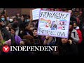 Watch again: Thousands march to mark International Women’s Day in Spain